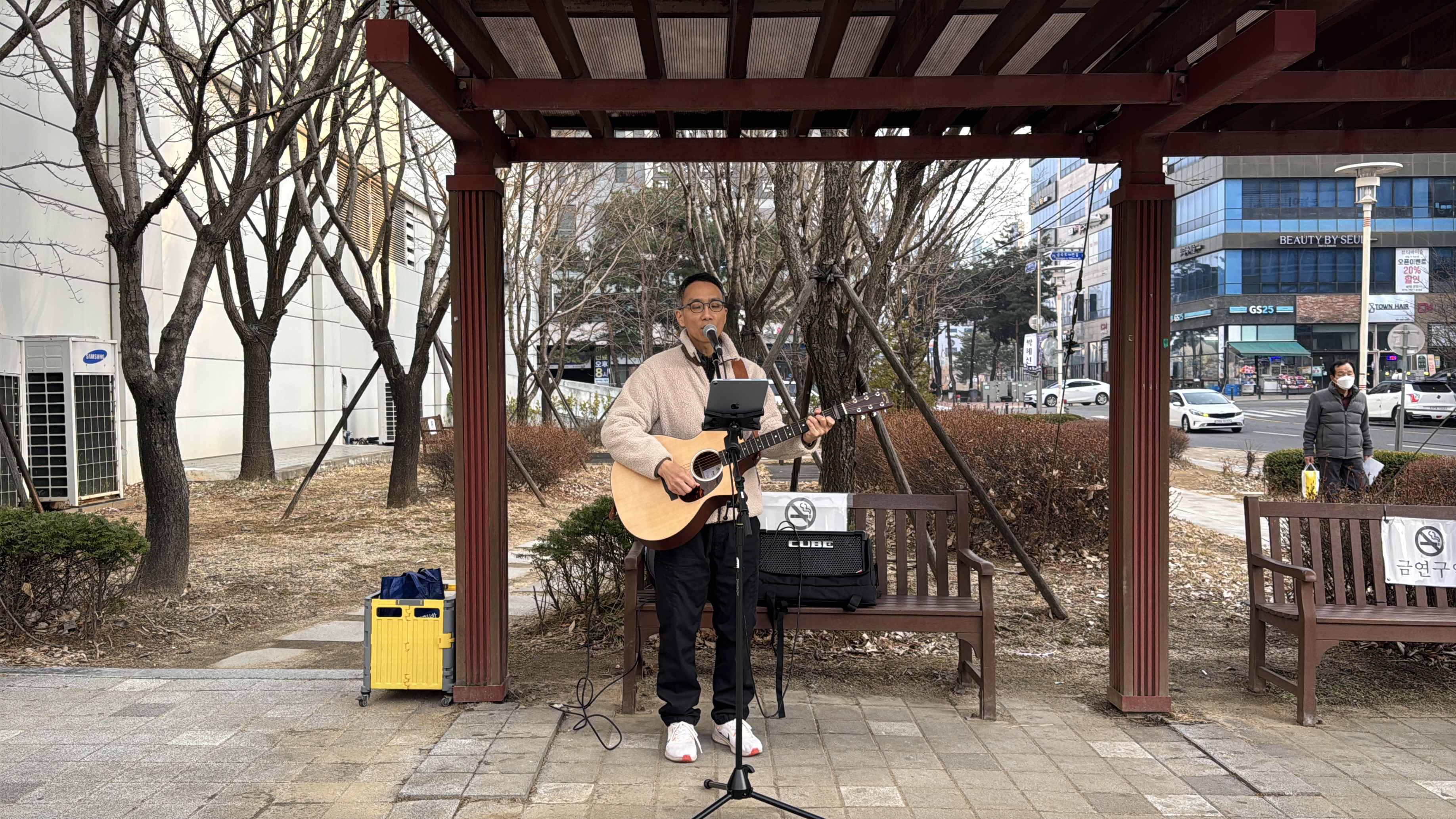 거리찬양(버스킹) 전도에 동참해주세요.